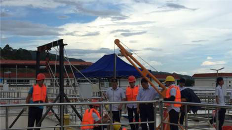 黨員樹(shù)模身先卒 炙熱搶修保供水——市供水公司潼湖水廠(chǎng)搶修高效反應沉淀池攪拌機紀實(shí)